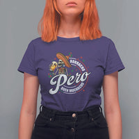 Funny Cinco De Mayo T Shirt For Women Borracho Pero Buen Muchacho Mexican Skeleton With Beers