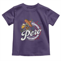 Funny Cinco De Mayo Toddler T Shirt Borracho Pero Buen Muchacho Mexican Skeleton With Beers