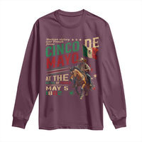 Cinco De Mayo Celebrate The Battle Of Puebla Mexico Long Sleeve Shirt