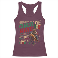 Cinco De Mayo Celebrate The Battle Of Puebla Mexico Racerback Tank Top
