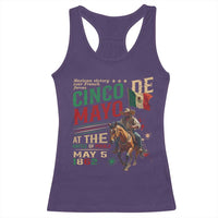 Cinco De Mayo Celebrate The Battle Of Puebla Mexico Racerback Tank Top