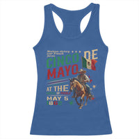 Cinco De Mayo Celebrate The Battle Of Puebla Mexico Racerback Tank Top