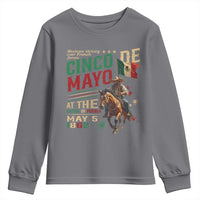 Cinco De Mayo Celebrate The Battle Of Puebla Mexico Youth Sweatshirt