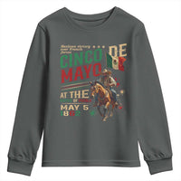 Cinco De Mayo Celebrate The Battle Of Puebla Mexico Youth Sweatshirt