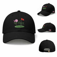 Amen Funny Golf Baseball Cap Azalea Floral Augusta Georgia for Golfers