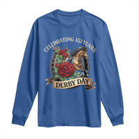 Celebrating 152 Years Derby Day Long Sleeve Shirt Vintage Horse Racing Roses