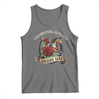 Celebrating 152 Years Derby Day Tank Top Vintage Horse Racing Roses