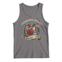 Celebrating 152 Years Derby Day Tank Top Vintage Horse Racing Roses