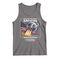 Back To The Moon Mission 2026 Tank Top Rocket Launch Moon Space Program