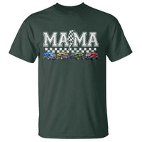 Monster Truck Mama T Shirt Funny Truck Mom Checkered Mother's Day