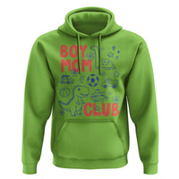 Boy Mom Club Hoodie Mom Of Boys Dinosaur Kids Toy Doodles