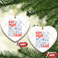 Boy Mom Club Ceramic Ornament Mom Of Boys Dinosaur Kids Toy Doodles