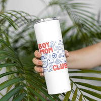Boy Mom Club Skinny Tumbler Mom Of Boys Dinosaur Kids Toy Doodles