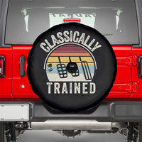 Classically Trained Car Spare Tire Cover Funny Manual Transmission Driver