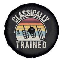 Classically Trained Car Spare Tire Cover Funny Manual Transmission Driver
