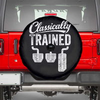 Classically Trained Manual Car Spare Tire Cover Pedals Driving Humor