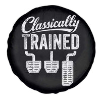 Classically Trained Manual Car Spare Tire Cover Pedals Driving Humor
