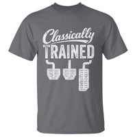 Classically Trained Manual Car T Shirt Pedals Driving Humor