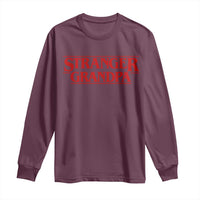 Stranger Grandpa Long Sleeve Shirt Funny Grandfather Movie Gift