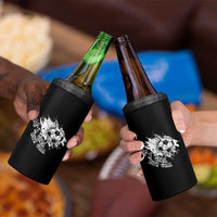 Soccer Lover 4 in 1 Can Cooler Tumbler Be A Girl With Goals Football Funny Sayings - Wonder Print Shop