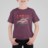 Funny 16th Birthday T Shirt For Kid I'm 16 Let's Roll Car Driver 16 Years Old - Wonder Print Shop