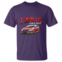 Funny 16th Birthday T Shirt I'm 16 Let's Roll Car Driver 16 Years Old - Wonder Print Shop