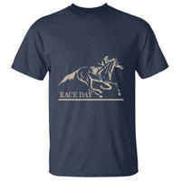 Horse Racing T Shirt Race Day Vintage Equestrian Jumping - Wonder Print Shop