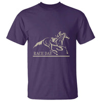 Horse Racing T Shirt Race Day Vintage Equestrian Jumping - Wonder Print Shop