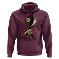 African American Geisha Kimono Blasian Japanese Sakura Hoodie