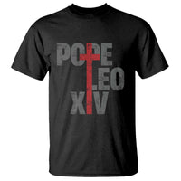 Pope Leo XIV T Shirt First American Pope Catholic Religious Cross