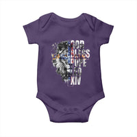 God Bless Pope Leo XIV Baby Onesie Lion American Flag