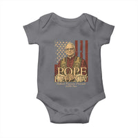 Cardinal Pope Leo XIV Baby Onesie 267th Robert Francis Prevost American Flag