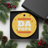Funny Da Pope From America Chicago Ceramic Ornament - Wonder Print Shop