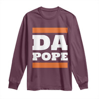Funny Da Pope From America Chicago Long Sleeve Shirt