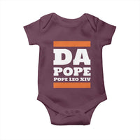 Funny Da Pope From America Chicago Pope Leo XIV Baby Onesie