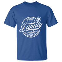 Family Reunion Matching T Shirt Ain't No Family Like The One We Got Sun Ocean Wave - Wonder Print Shop