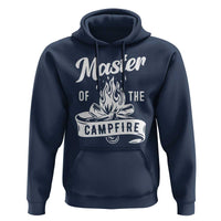 Camping Lover Hoodie Master Of The Campfire Camper Outdoor Activity - Wonder Print Shop