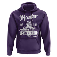 Camping Lover Hoodie Master Of The Campfire Camper Outdoor Activity - Wonder Print Shop