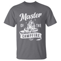 Camping Lover T Shirt Master Of The Campfire Camper Outdoor Activity - Wonder Print Shop