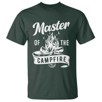 Camping Lover T Shirt Master Of The Campfire Camper Outdoor Activity - Wonder Print Shop