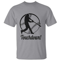 Funny Baseball T Shirt Touchdown Sports Fan Softball Player - Wonder Print Shop