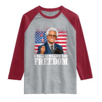 8 Ball 2 Million Dollars And Freedom Raglan Shirt Billy Meme Baby 4th of July