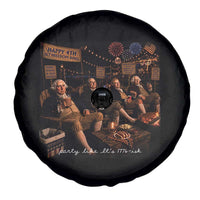 Party Like It Is 1776 Founding Father Spare Tire Cover Funny 4th of July Meme