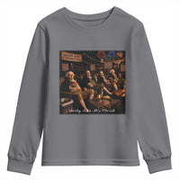 Party Like It Is 1776 Founding Father Youth Sweatshirt Funny 4th of July Meme