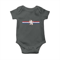 Nederland Dutch Republic Lion Vintage Holland Flag Baby Onesie
