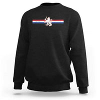 Nederland Dutch Republic Lion Vintage Holland Flag Sweatshirt