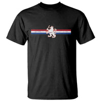 Nederland Dutch Republic Lion Vintage Holland Flag T Shirt