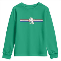 Nederland Dutch Republic Lion Vintage Holland Flag Youth Sweatshirt