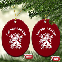 Netherlands Hup Holland Hup Dutch Lion Nederlands Fan Ceramic Ornament