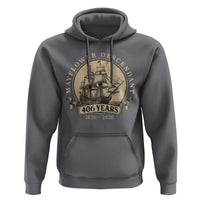 Mayflower Descendant Hoodie 406 Years Pilgrim Fathers Thanksgiving History